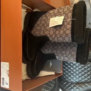 Coach boots - NWT